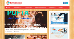 Desktop Screenshot of bistritaevanghelica.ro